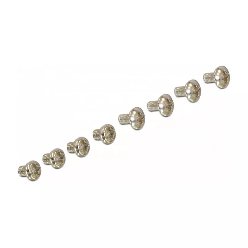 Set de montaje DeLOCK 18282 plata