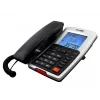 Teléfono con cable Maxcom para escritorio, negro