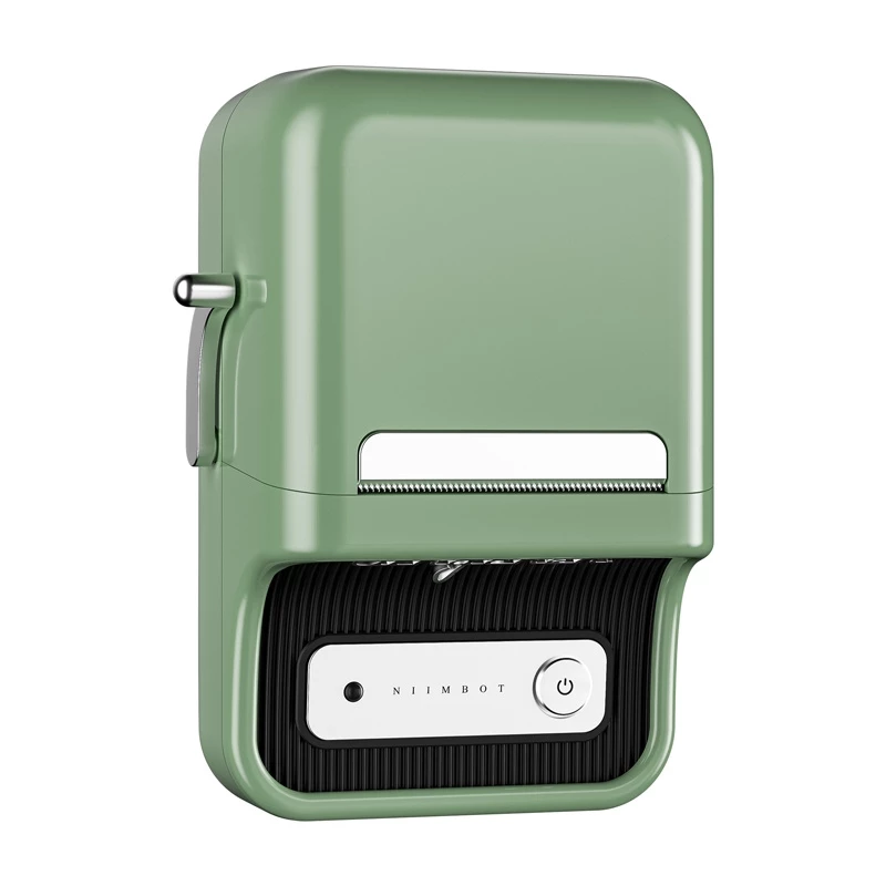 Niimbot B21 Pro Impresora de etiquetas portátil (verde)