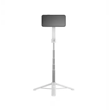 Palo selfie FIXED FIXSN-M-WH — varilla de aluminio plegable con Bluetooth, longitud máxima 72 cm, blanca