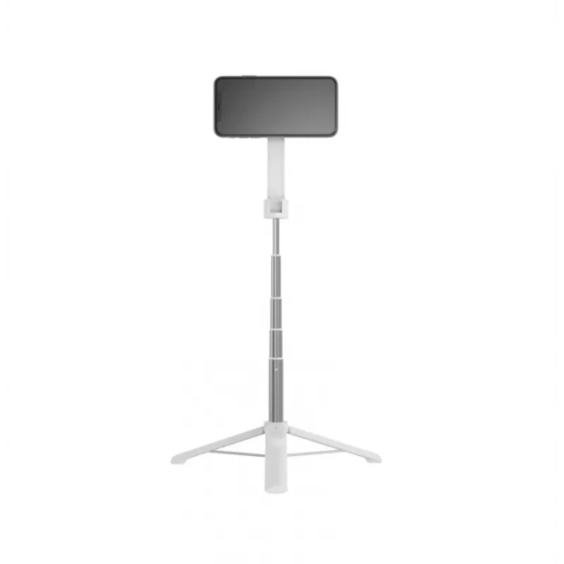Palo selfie FIXED FIXSN-M-WH — varilla de aluminio plegable con Bluetooth, longitud máxima 72 cm, blanca