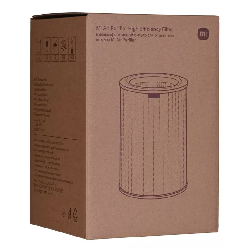 Filtro HEPA de repuesto para purificador de aire Xiaomi SCG4021GL, 360° de tres capas, CADR 380 m³/h, 200×200×293 mm
