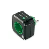 Enchufe temporizador de ahorro de energía Ansmann AES1 Zero Watt, negro