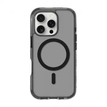 Funda LAUT CRYSTAL MATTER X iPhone 16 Pro Max transparente negro