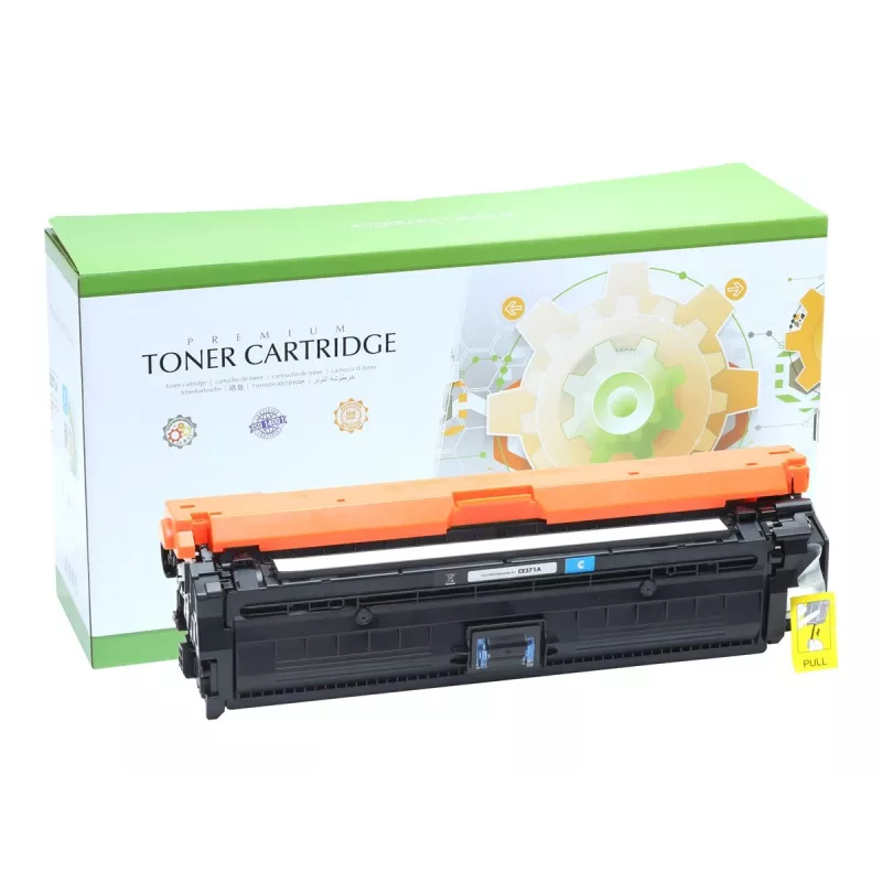 Cartucho de tóner cian remanufacturado Static Control para HP CE271A (aprox. 7.500 páginas)