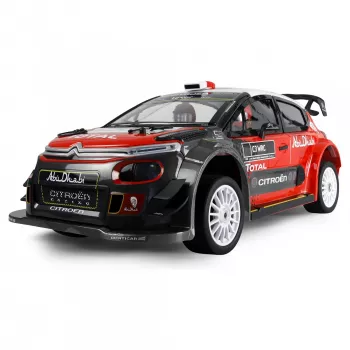 Amewi RC Rallye Citroen CR3 WRC HyperGo 4WD 1:7 RTR negro/rojo (21126)