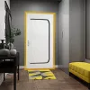 Puerta protectora contra polvo para reformas XXL, cortina antipolvo 230 x 135 puerta