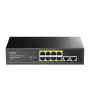 Cudy FS1010P Switch de red Fast Ethernet (10/100) Power over Ethernet (PoE) negro