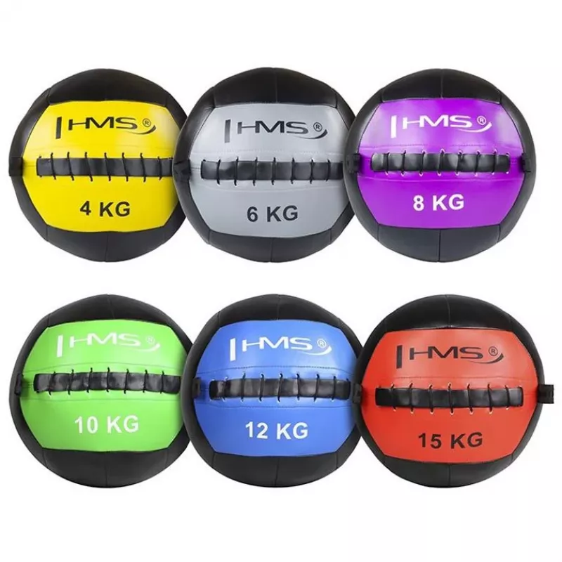 Balón medicinal HMS Fitness WLB12 12 kg negro, azul