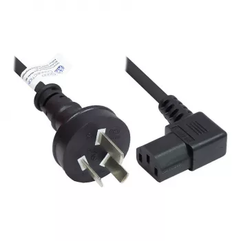 Alcasa P8031-S018 cable de corriente negro 1,8 m conector macho de red Type-I conector hembra C13 (P8031-S018)