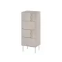 Cómoda Cama 4S TRESSE 50x40x125 cashmere mate
