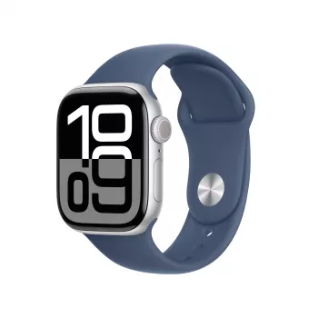 Apple Watch S10 Aluminio Cellular 42mm Plata (Correa deportiva Denim) S/M