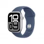 Apple Watch S10 Aluminio Cellular 42mm Plata (Correa deportiva Denim) S/M