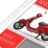 Oxford 400025671 fundas de plástico A5, polipropileno, 0,06 mm, transparentes, abiertas por arriba, perforación Euro, 100 uds.