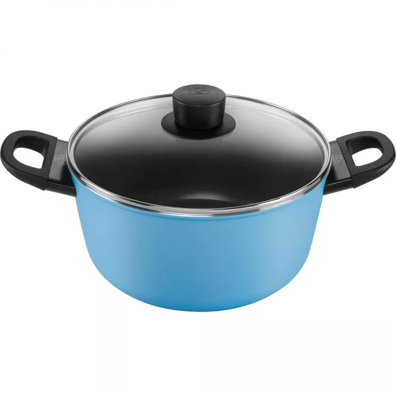 Sartén Ballarini Caprera 2H 24 cm, antiadherente, azul