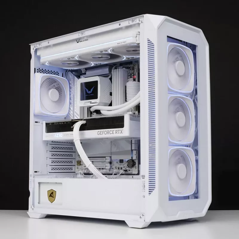 Refrigeración líquida para CPU Valkyrie VK-AIOV240W radiador de 240 mm con LCD