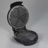 Severin WA 2103 gofrera para 4 gofres 1200 W negra, plateada