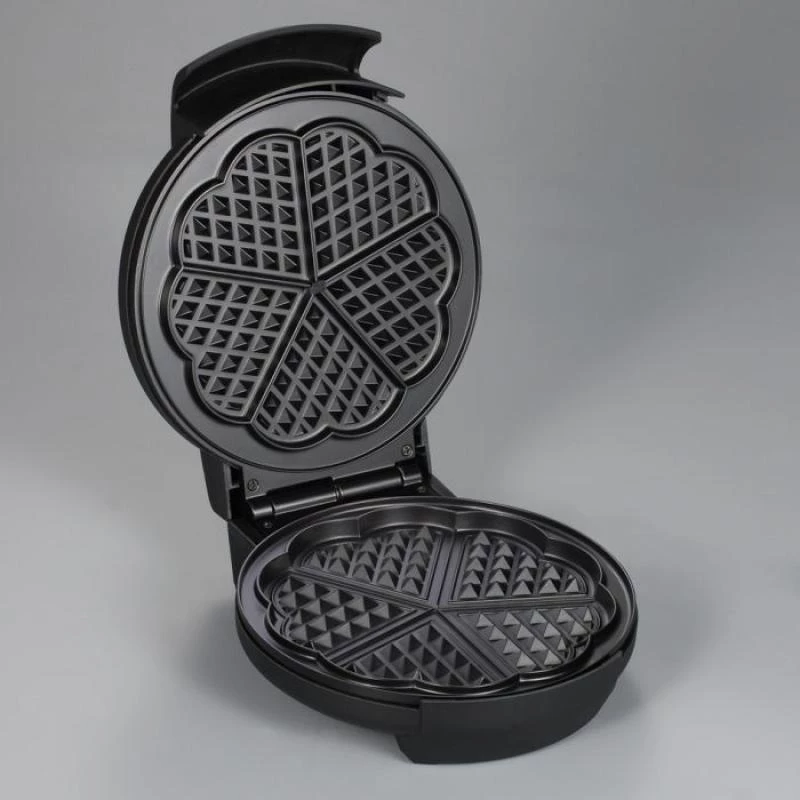 Severin WA 2103 gofrera para 4 gofres 1200 W negra, plateada