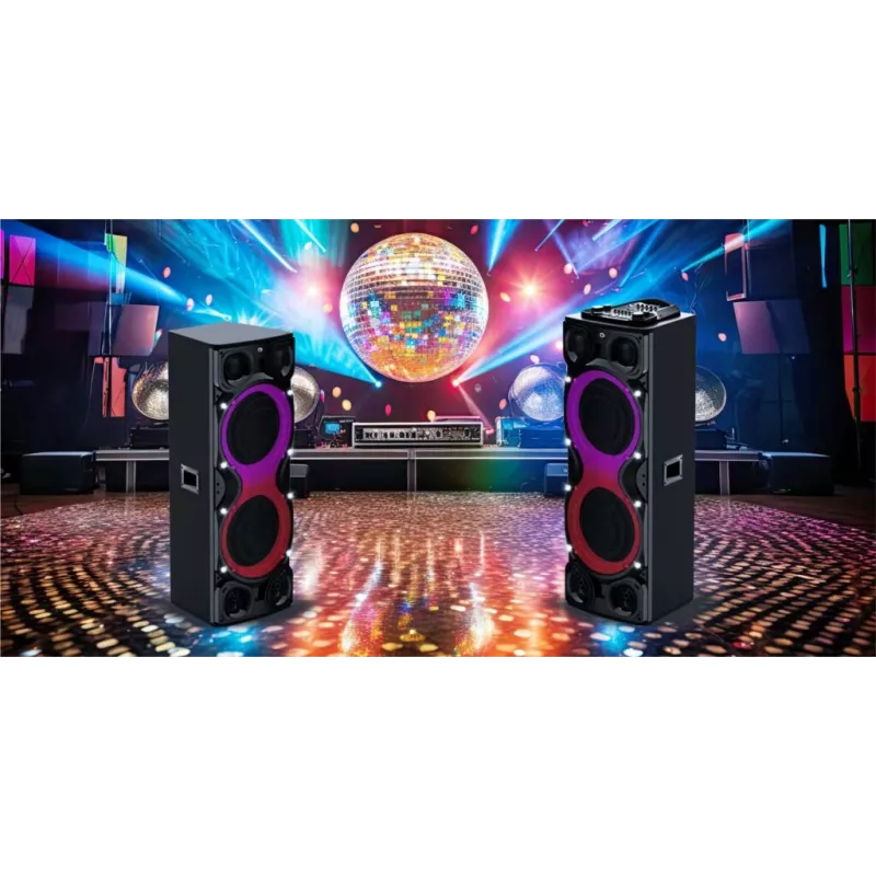 Altavoz portátil Manta SPK1204X800D Minos Pro, negro