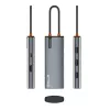 Hub USB-C Tellur TLL321061 con PD 3.0 100W, salida HDMI y 3× conectores USB 3.0
