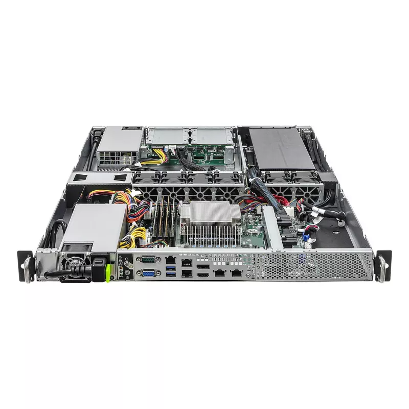 Caja de ordenador ASRock 1U1G-W680/2L2T Rack (1U) Gris