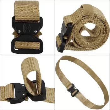 Cinturón militar táctico Extralink, supervivencia militar mil-674