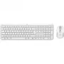 Teclado y ratón Logitech MK950 Signature Slim con Office RF Wireless + Bluetooth QWERTZ alemán grafito blanco