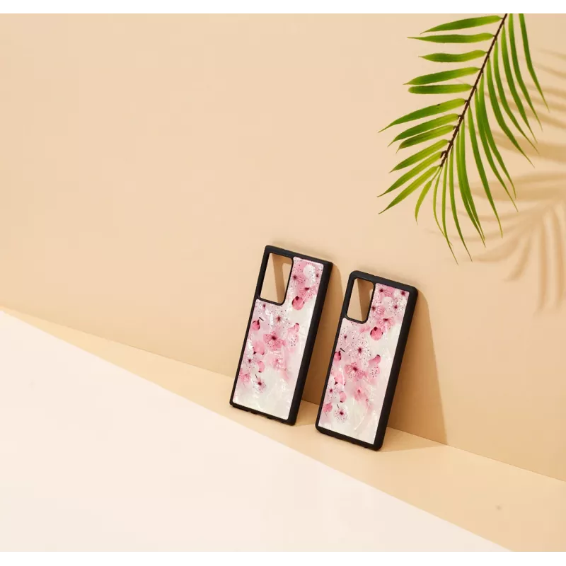 Funda protectora iKins para Samsung Galaxy Note 20 – diseño Lovely Cherry Blossom