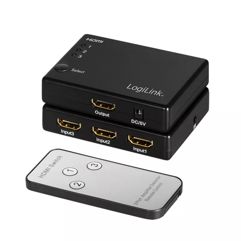 Conmutador de vídeo HDMI LogiLink HD0042