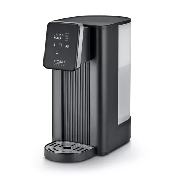 Dispensador de agua caliente Caso Turbo | HW 616 | Dispensador de agua | 2600 W | 2,5 L | Plástico/Acero inoxidable | Negro/Acero inoxidable