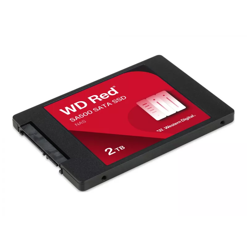 Unidad SSD Western Digital Red SA500 2TB 2,5 pulgadas SATA III, 3D-NAND, NAS