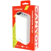 CANYON Batería externa PB-301 LED 30000 mAh PD 20W QC 3.0 Blanca