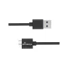 Cable de carga y sincronización USB-A a Micro-B USB 3.0 MediaRange MRCS239 — 50 cm, 5 Gbit/s, 5 W, negro