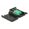 Conector macho D-Sub15 a borne de carril con carcasa DeLOCK 66566