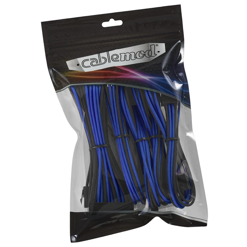 Set de extensión de cables CableMod CM-CAB-CKIT-N86KKB-R — configuración de conexión de alimentación 8+6-Pin