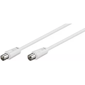 Cable coaxial Microconnect COAX050W 5 m blanco