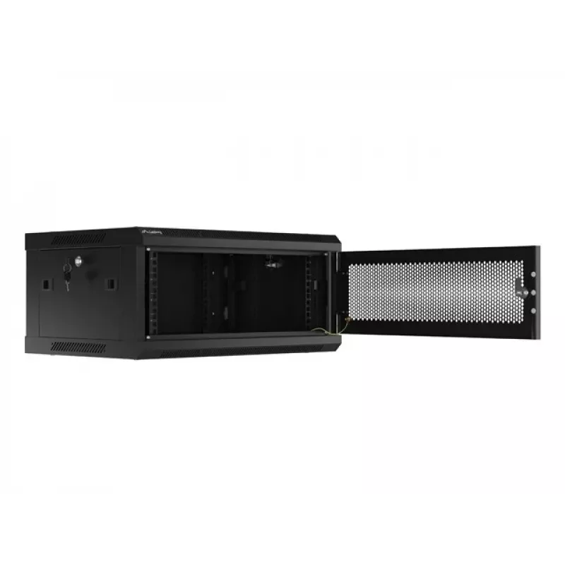Armario rack Lanberg WF01-6404-23B 4U de pared negro