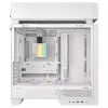 Caja de PC de sobremesa DeepCool CL6600 WH — blanca, compatible con fuentes ATX/PS2/SFX/SFX-L, 140 mm frontal, 120/140 mm superior/trasero, unidades de 2,5