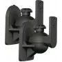 ShiverPeaks 89775 Soporte de pared universal para altavoces de cine en casa/satélite, inclinación +/-15 grados, giro 180 grados