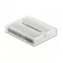 Protoboard DELOCK 18323 — plástico transparente, 36×46×10 mm