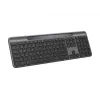 Logitech Signature Slim Solar+ K980 Teclado inalámbrico, QWERTZ alemán, grafito