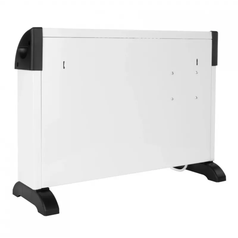 Radiador eléctrico de convección NOVEEN CH-6000 TIMER TURBO FAN 2000W 3 niveles de potencia montaje en pared/suelo blanco