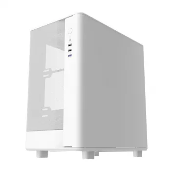 Caja de ordenador Darkflash DB330M Mesh ATX blanca