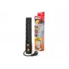 ACAR P7 Regleta 1,5 m 7 tomas AC interior negro