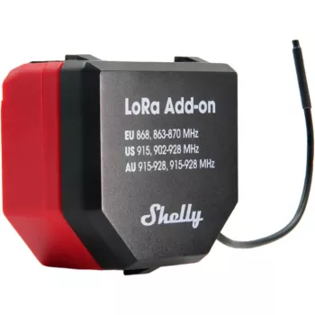 Módulo adicional LoRa Shelly LoRa Add-on para conectividad IoT, marca Shelly (modelo Shelly_LoRa_Add-on)