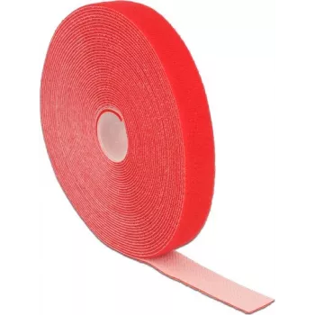 Cierre de velcro DeLOCK 18724 rojo