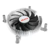 Disipador híbrido Akasa Intel LGA1700 7,5 cm Aluminio Negro