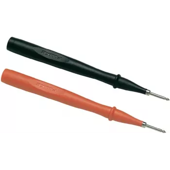 Fluke TP2 - punta de prueba - negro - rojo - acero inoxidable - CAT II - 1000 V - 10 A (3971283)