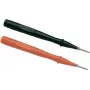 Fluke TP2 - punta de prueba - negro - rojo - acero inoxidable - CAT II - 1000 V - 10 A (3971283)