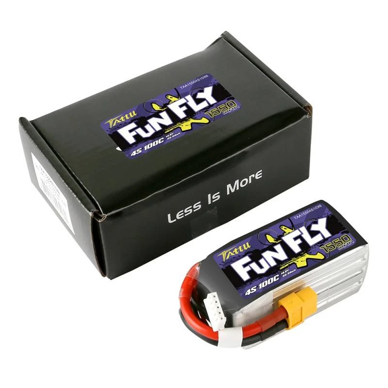 Batería Tattu Funfly 1550mAh 14,8V 100C 4S1P